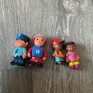 Colorful Kids Toy Figures Set